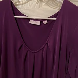 NY&CO purple blouse
